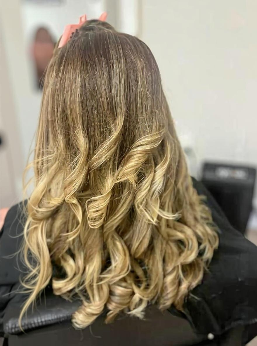 Locken und Wellen